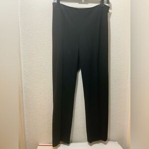 Lisa Perry New York Wide Leg Pants Size Black Women’s side zip size 12
